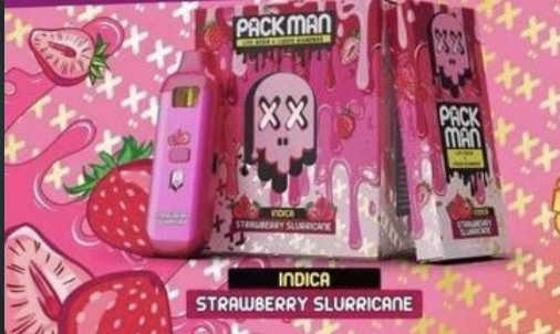 Packman Strawberry Slurricane Disposable (INDICA)