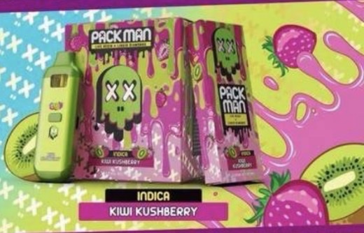 Packman Kiwi Kushberry Disposable (INDICA)